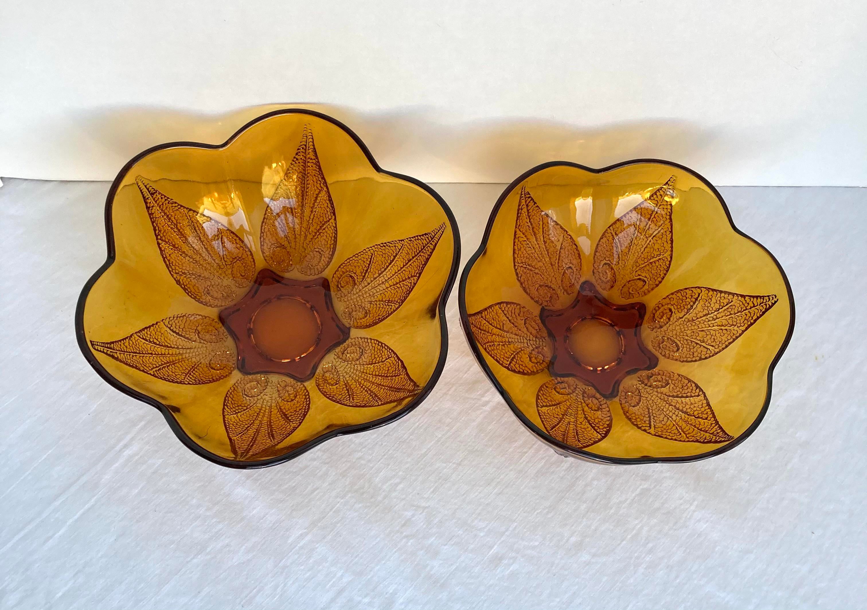 Anchor Hocking petal bowl
